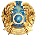 Logo République du Kazakhstan, ministère de la santé et du développement social - eonum